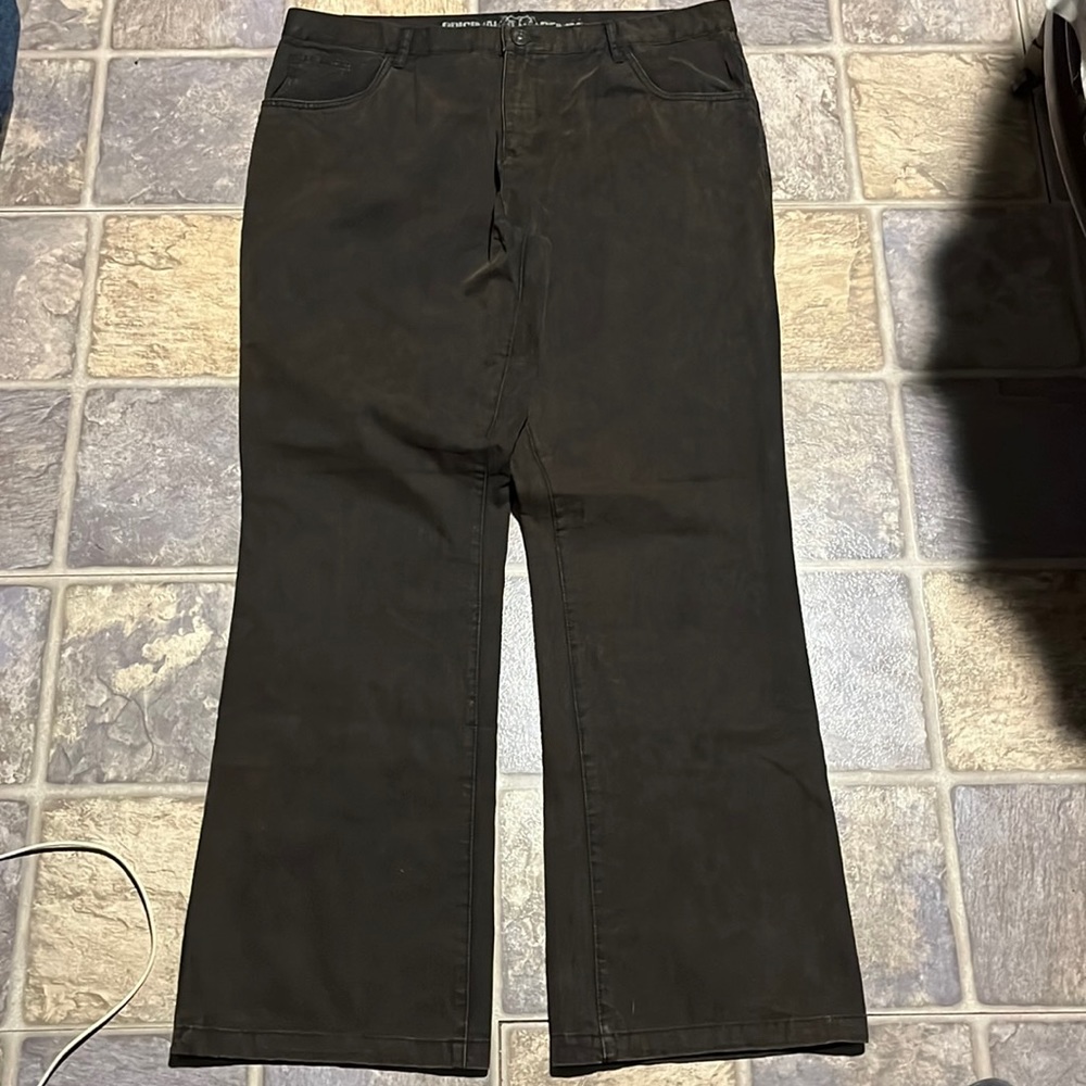 725 Originals Mens Dark Brown Denim Jeans 38/32, Originals VII Denim